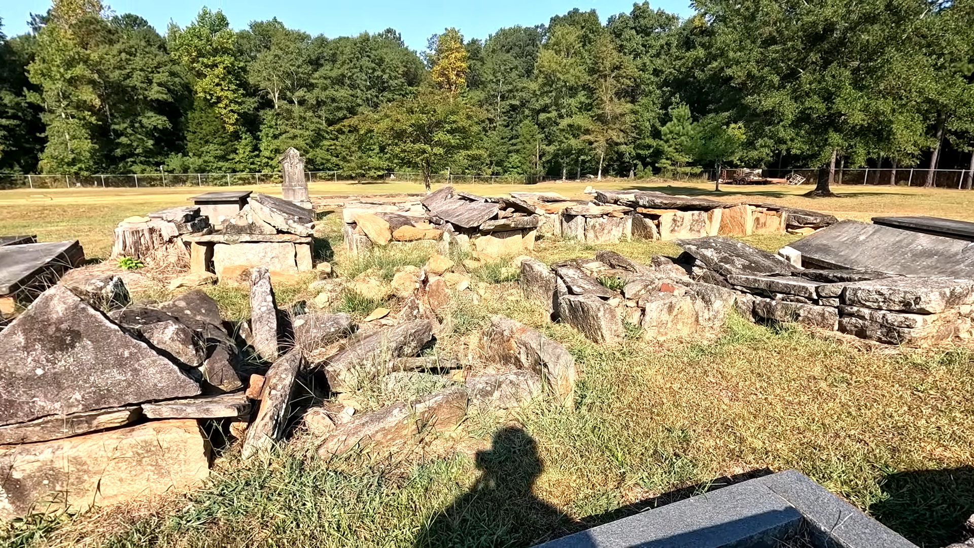 This cemetery holds dark stories of 63 slaves who died in a tornado