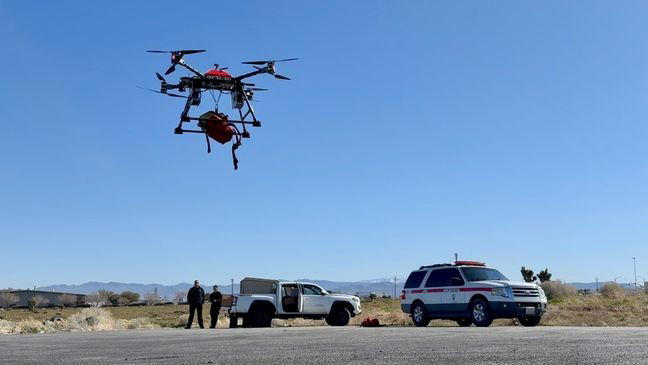 AI drone technology continues development to enhance firefighting ...