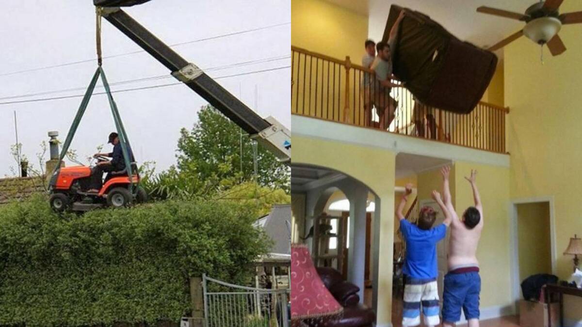 Men who are desperately trying to get by, but not exactly succeeding