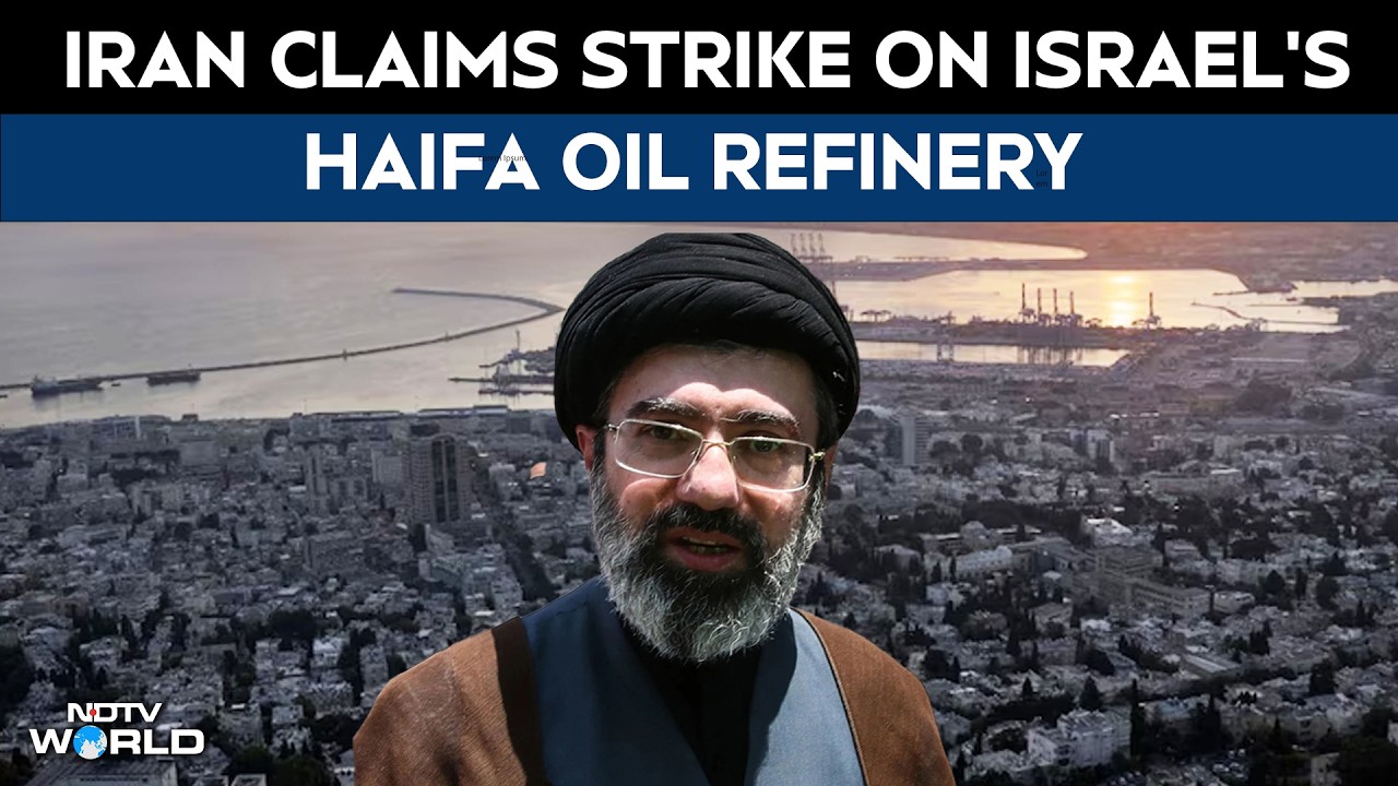 Iran attacks Israel | Iran claims strike on Israel’s Haifa oil refinery