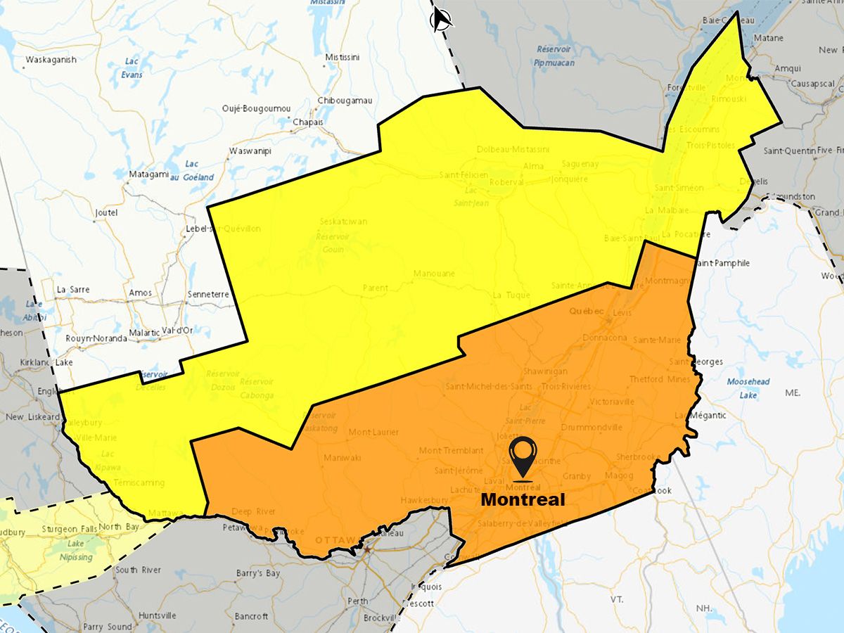 Weather warning: Freezing rain storm on the way for southern Quebec
