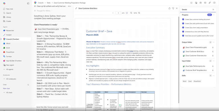 Copilot Cowork: AI-powered task automation for Microsoft 365 users