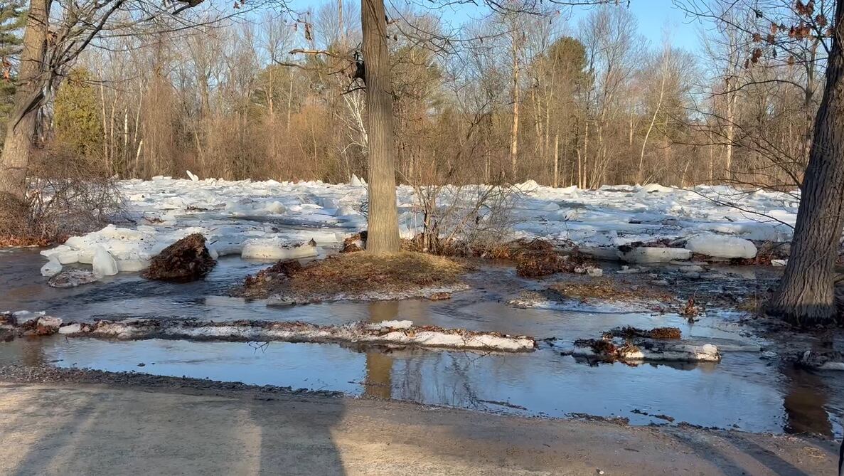 Flash flood warning: Ice jam threatens northern New York communities