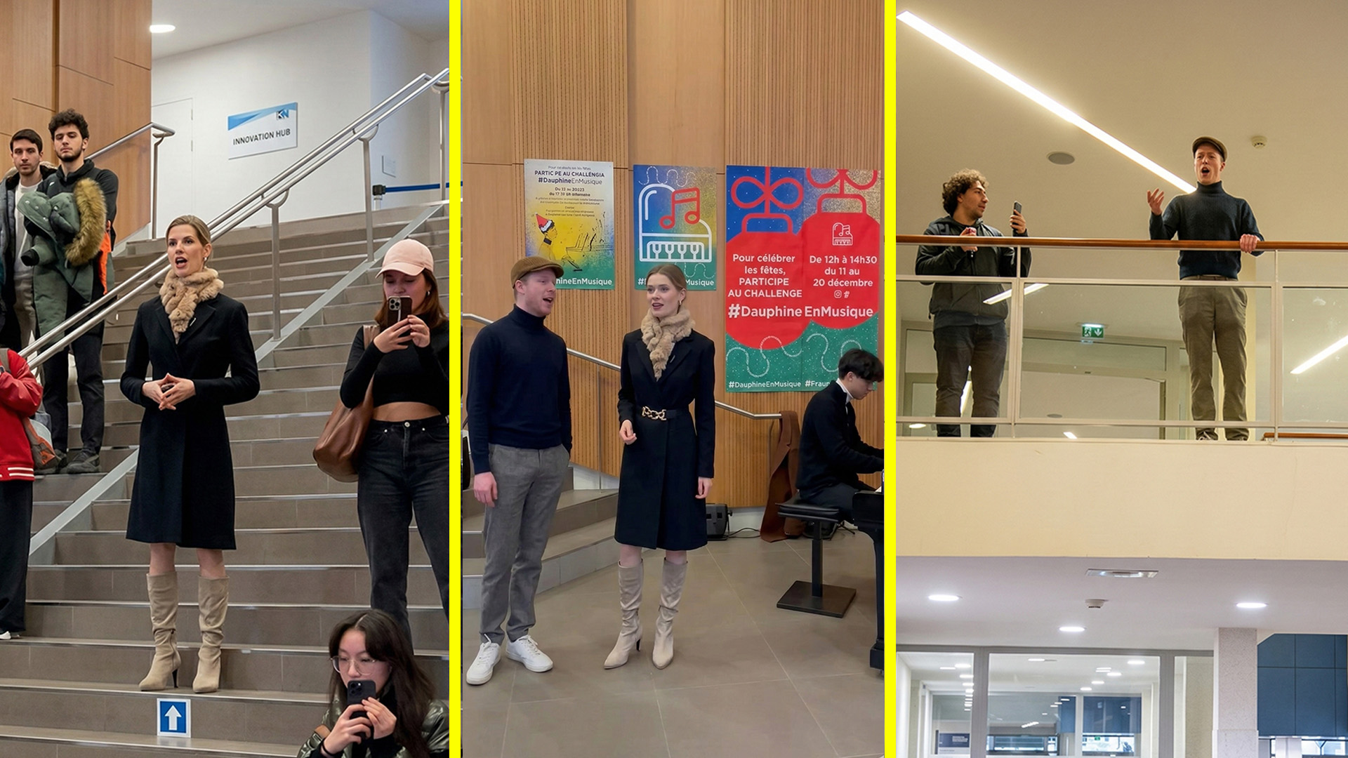 This university became an opera stage