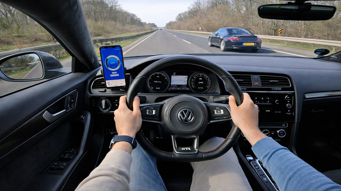 VW Golf acceleration and high speed test