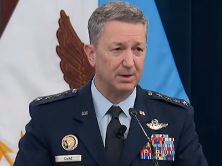Gen. Dan Caine: On day ten, we have begun targeting Iran's military and ...