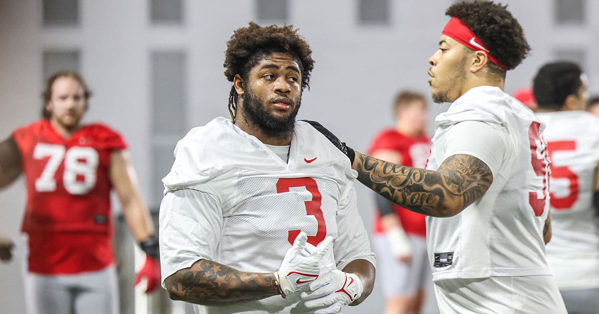 New faces, new numbers highlight Ohio State spring practice No. 1