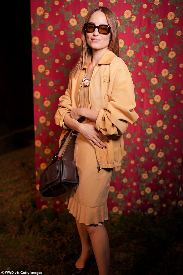 daisy edgar jones brown dress High Society Honey Brown Cut Out Maxi Dress main image 0