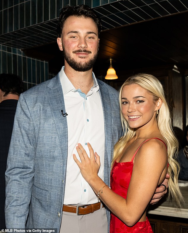 Livvy Dunne's boyfriend Paul Skenes breaks the as he flashes