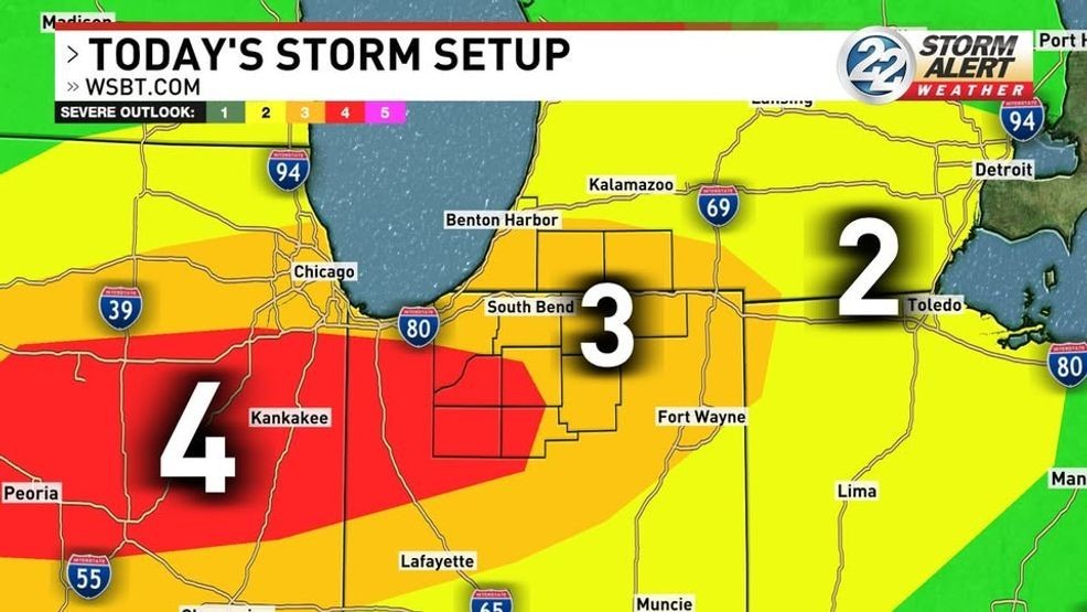 Storm alert weather: Tornadoes, hail, strong winds possible as severe ...