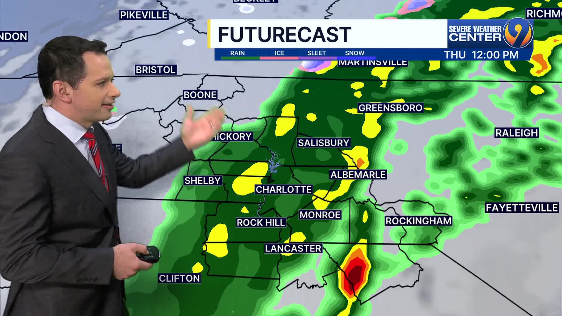 Forecast: Near-record warmth with low risk for late-day showers