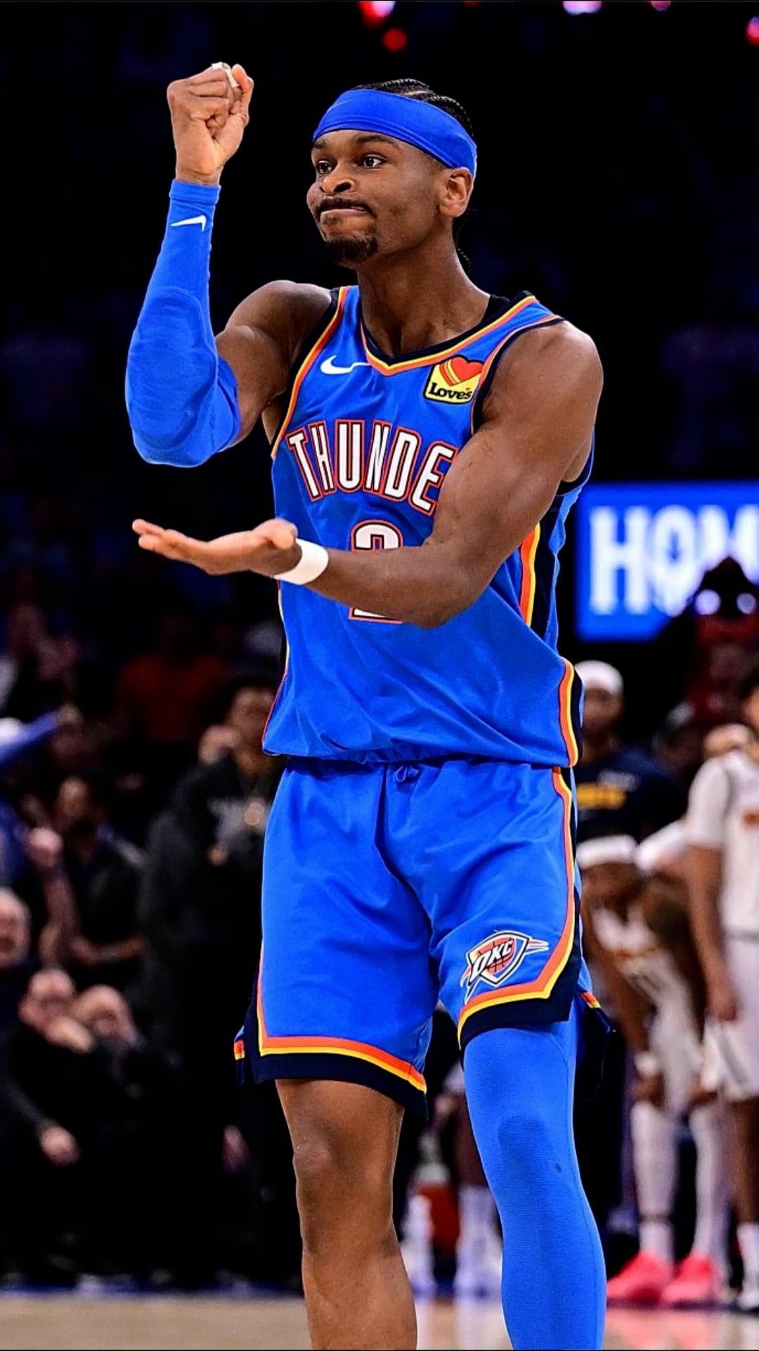 SGA ties Wilt’s record for consecutive 20-point games