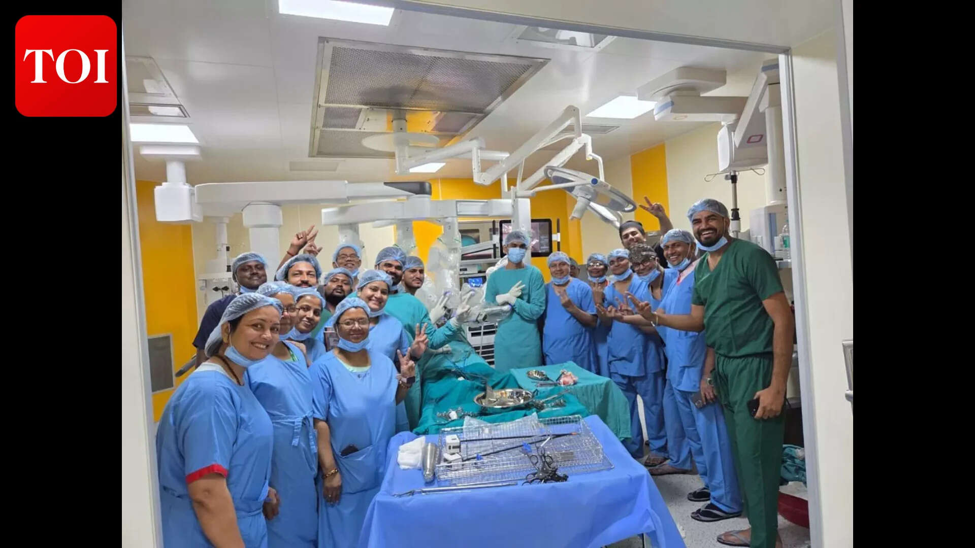 In a first, 2 robotic surgeries performed at IGIMS
