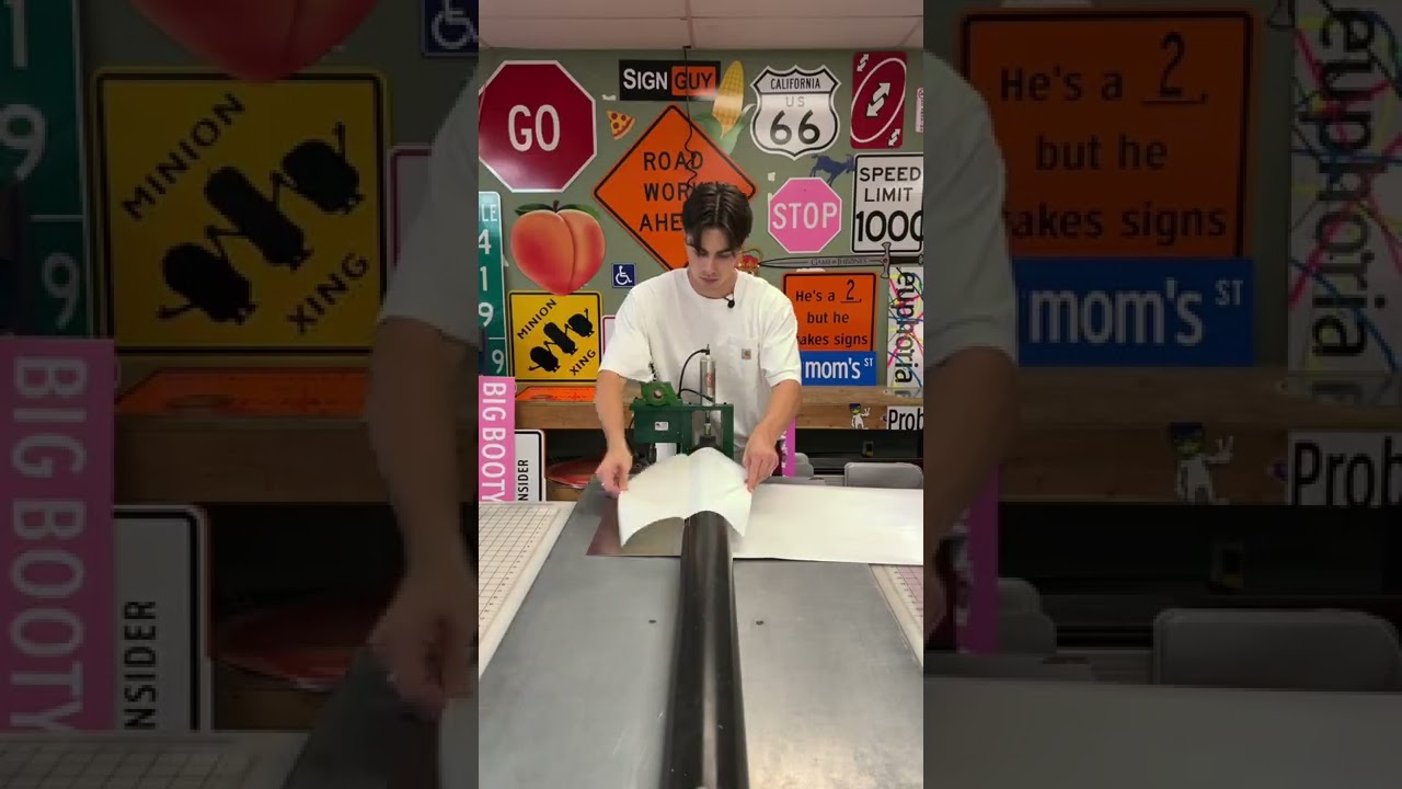 I made a sign from this country