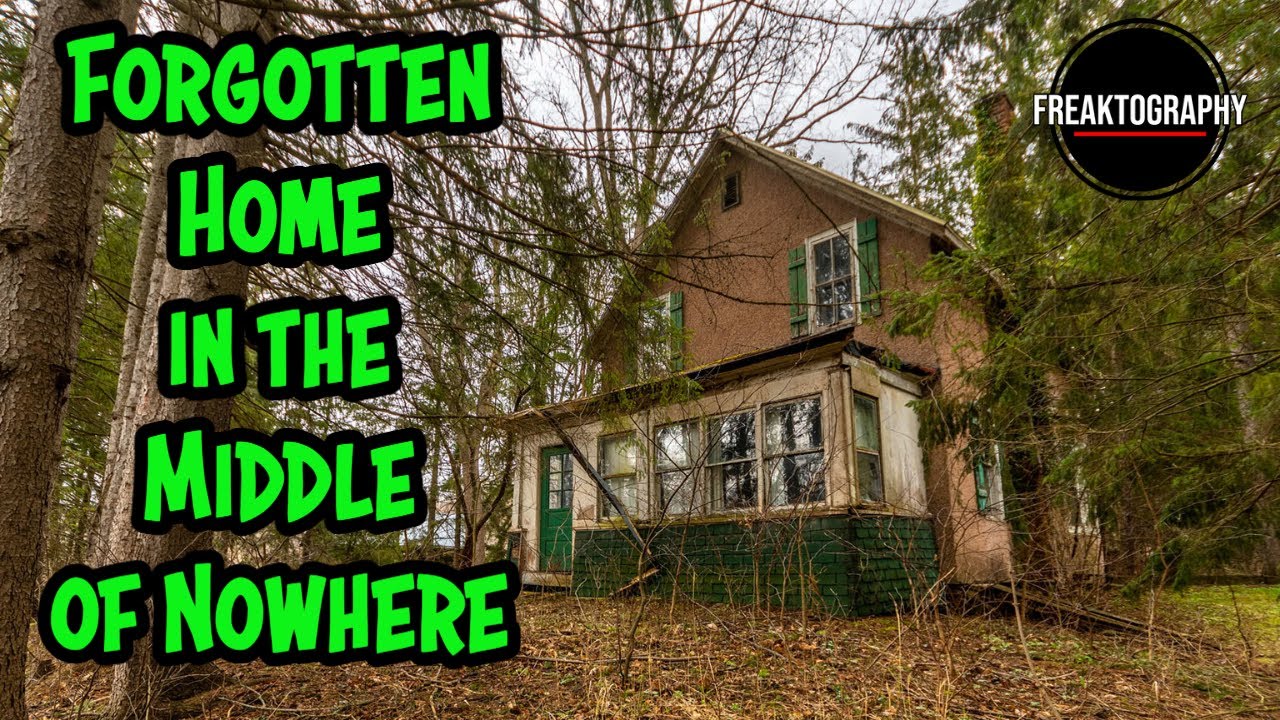 Exploring a forgotten home in the middle of nowhere | Forgotten Homes ...