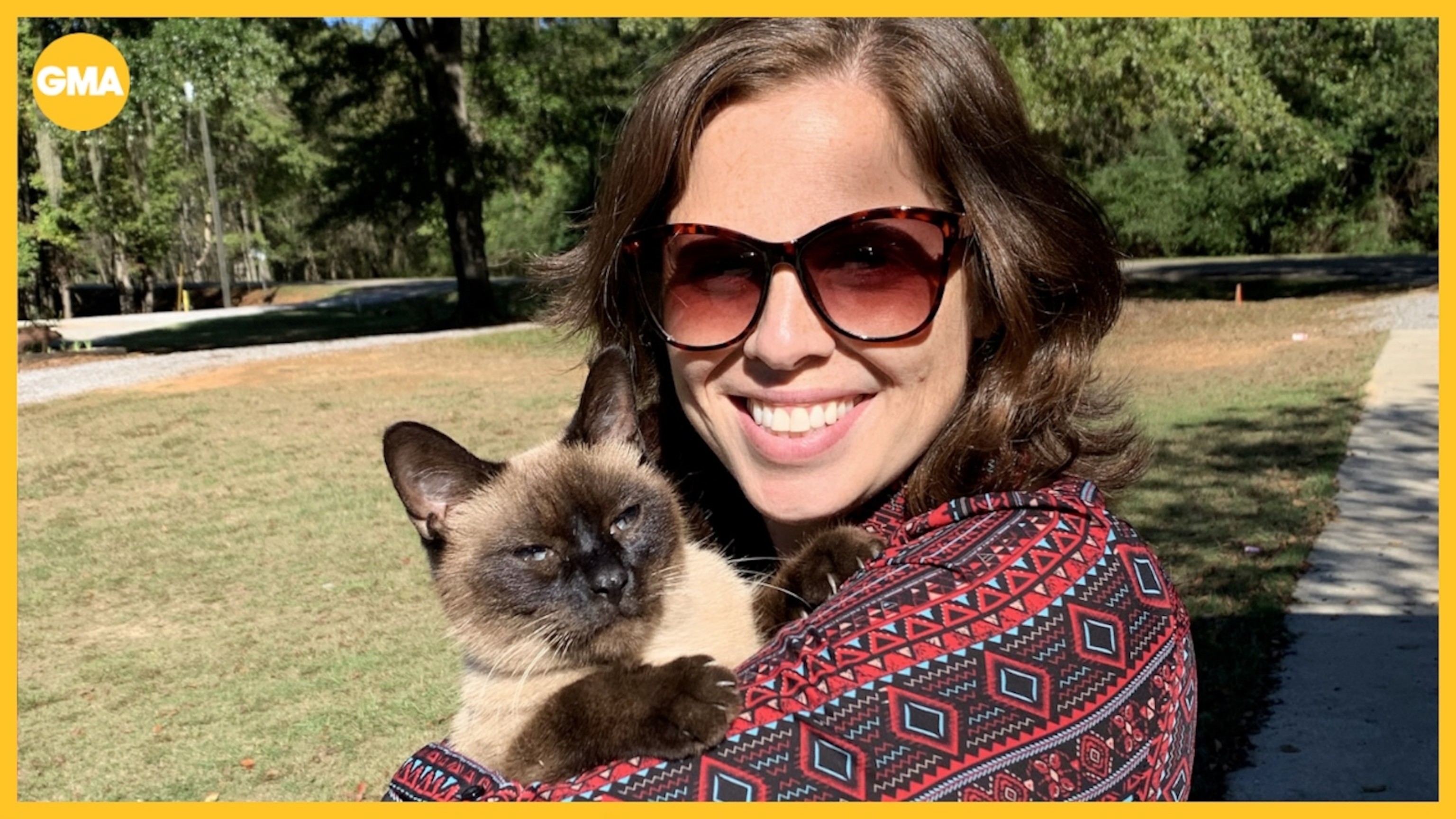 Woman reunited with lost cat urges people to microchip their pets