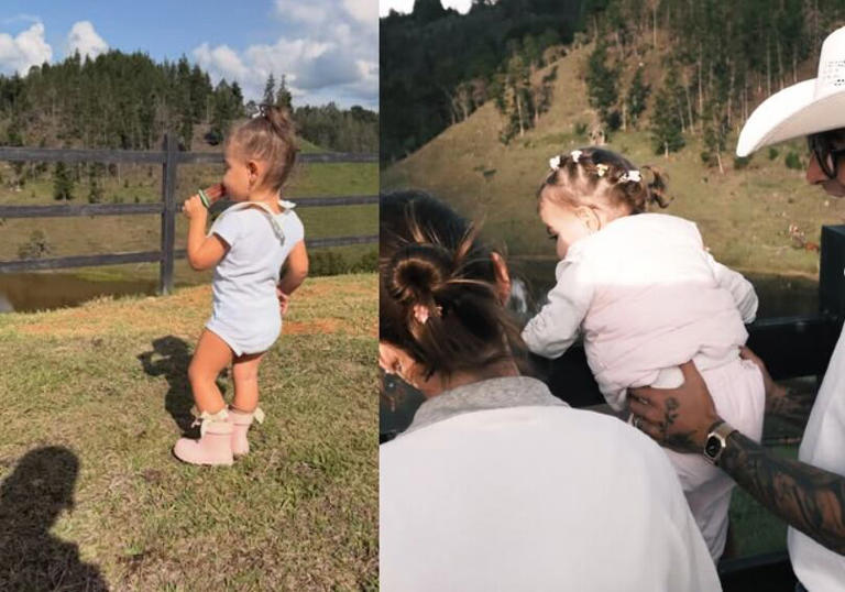 Maluma y Susana Gómez celebran el segundo cumpleaños de su hija París.