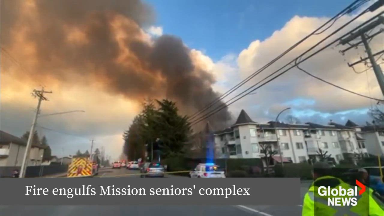 Fire breaks out at Mission seniors' home