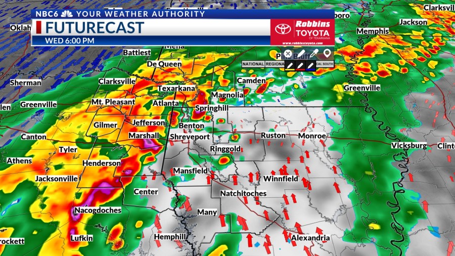Severe weather possible Tuesday evening & Wednesday