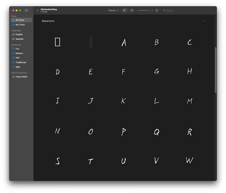 Claude can turn your handwriting into a font. Here's how