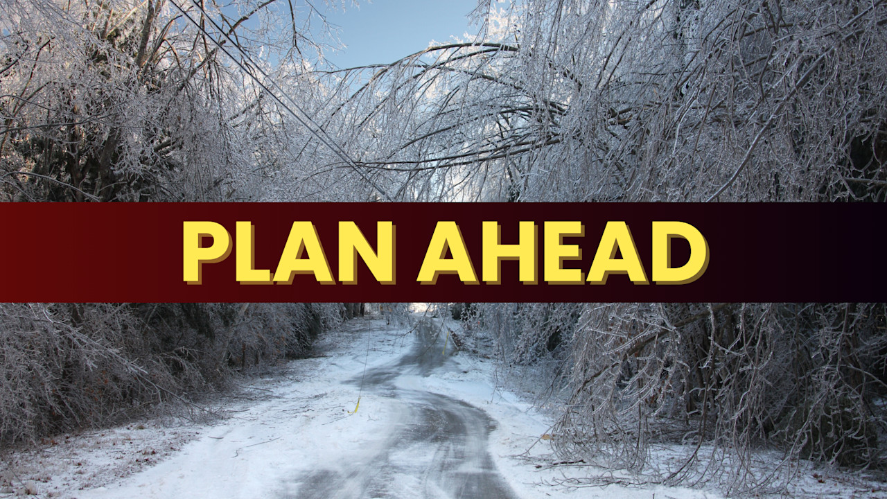 An ice storm is on the way. Here's how to prepare