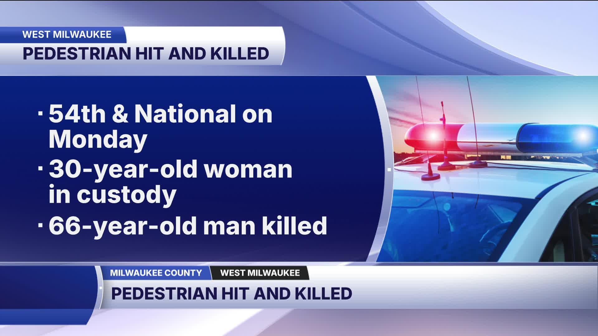 Woman arrested in deadly pedestrian crash in West Milwaukee