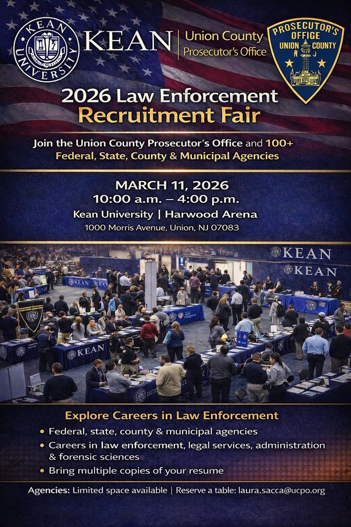 Union County hosts law enforcement recruitment fair at Kean University