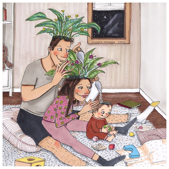 Honest moments of life as a mother in 31 illustrations