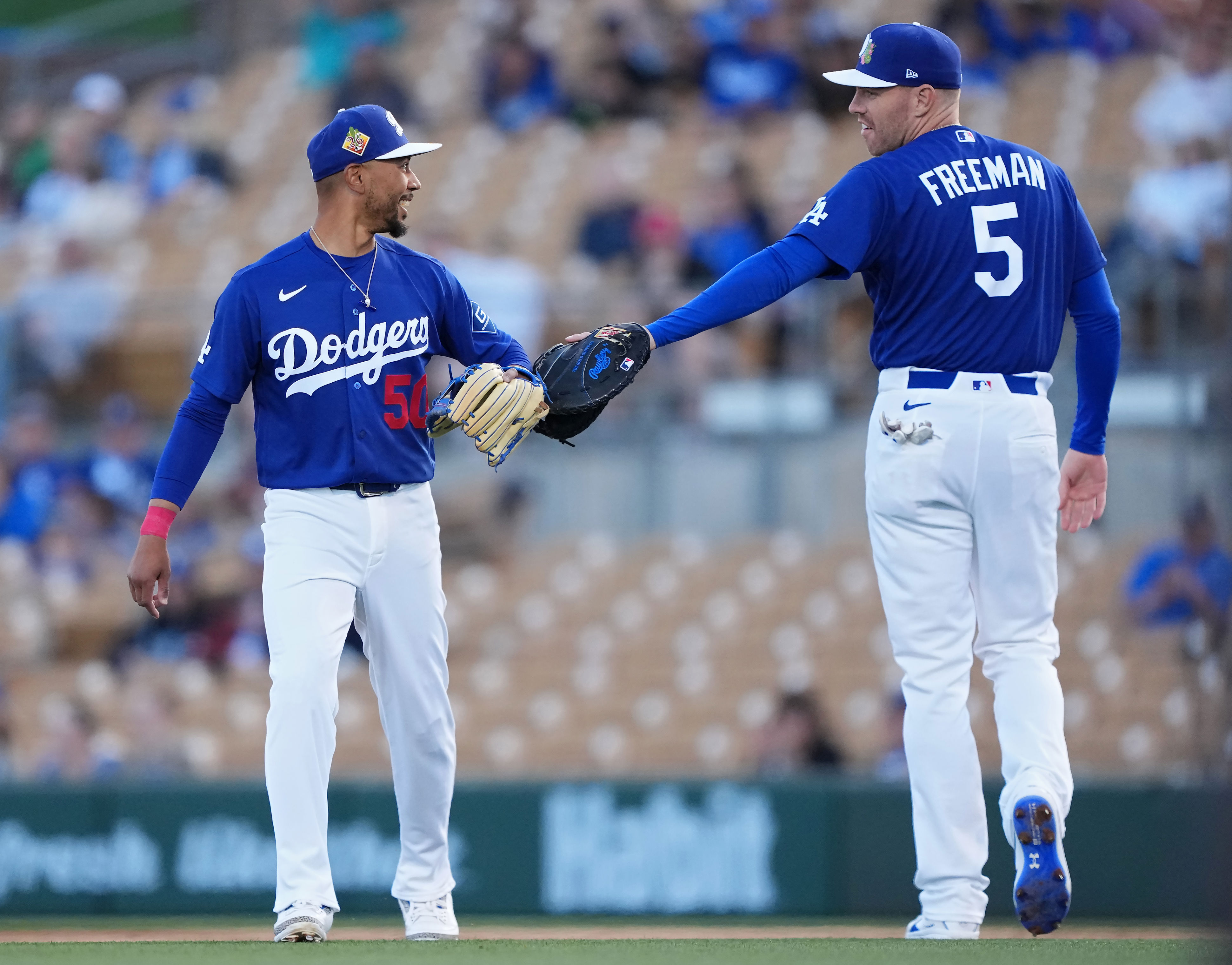 Dodgers vs. Diamondbacks spring training game roster