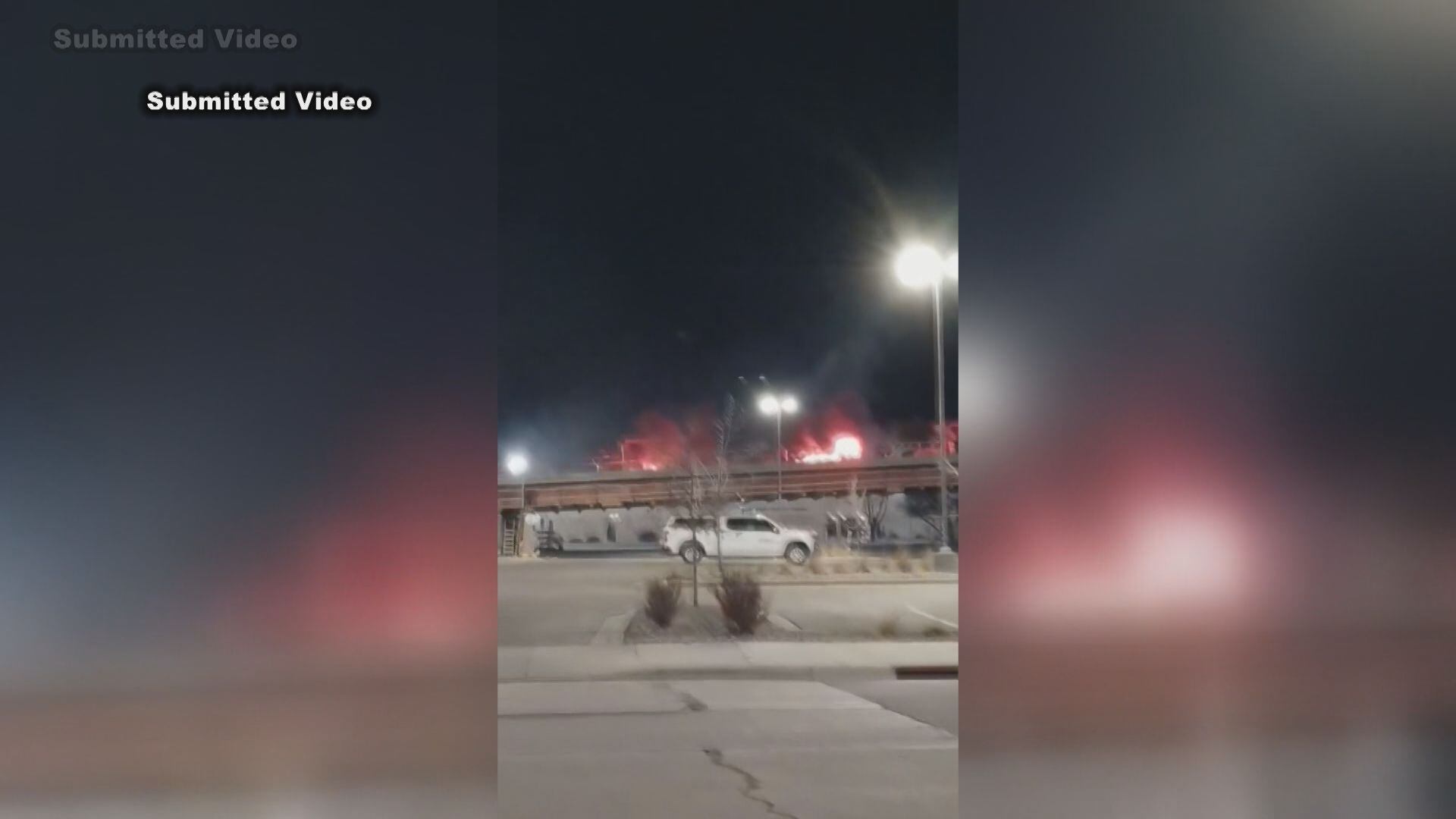 Investigation into fire in bridge construction zone