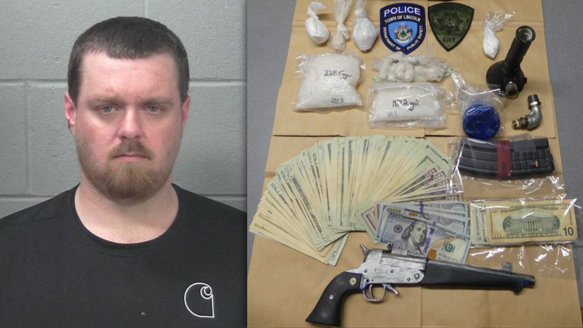 Man arrested on OUI, drug and firearm charges in Lincoln