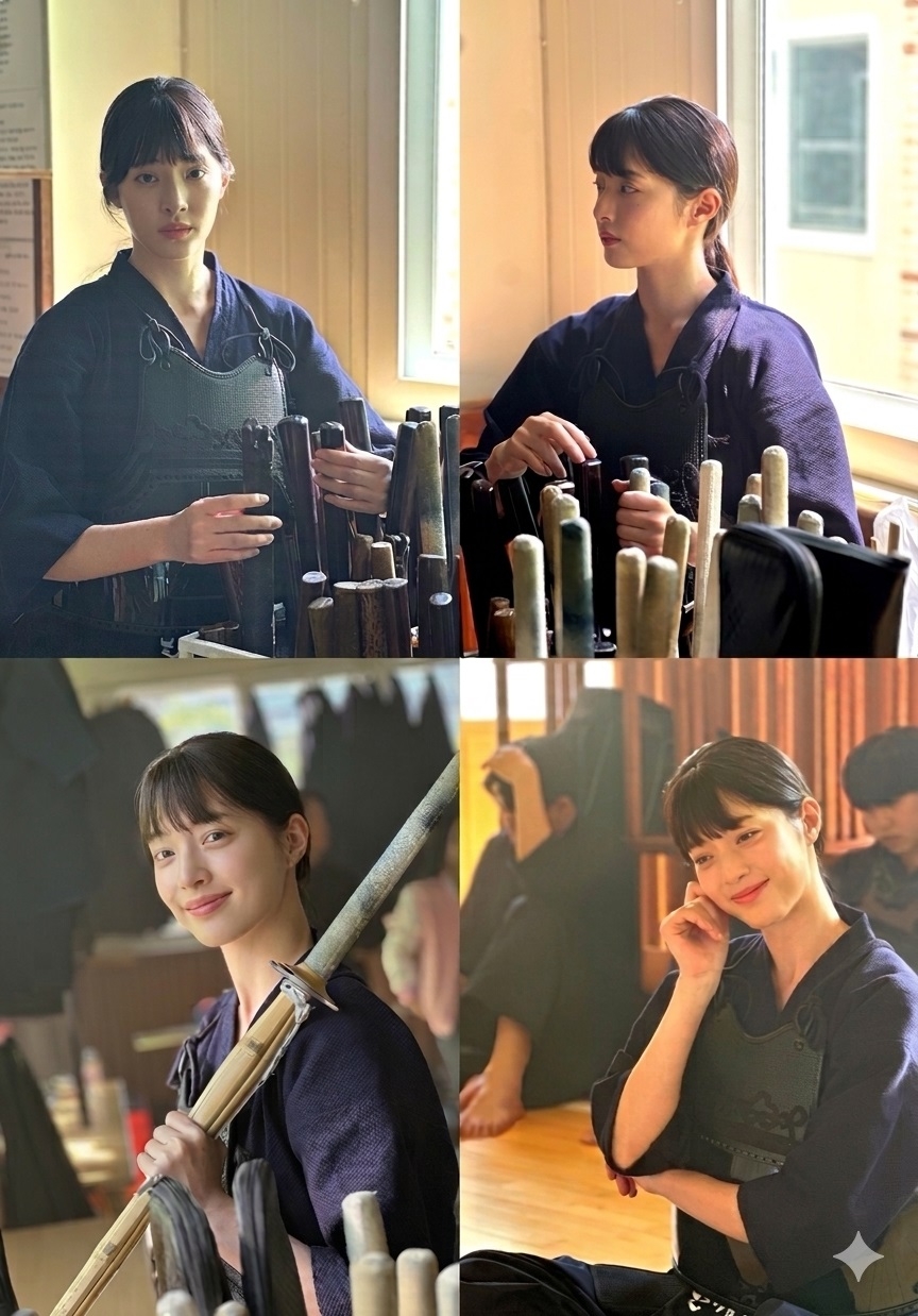 Park Hae-rin plays up a 'kendo girl' persona (Monthly Boyfriend)