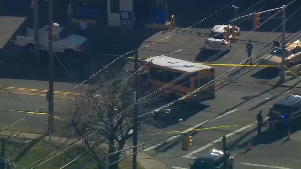 31-year-old woman struck by school bus while crossing street in Hackensack