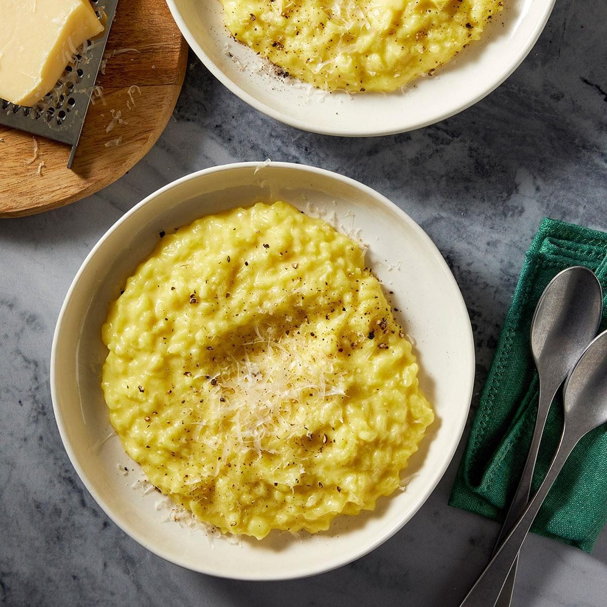 Saffron risotto