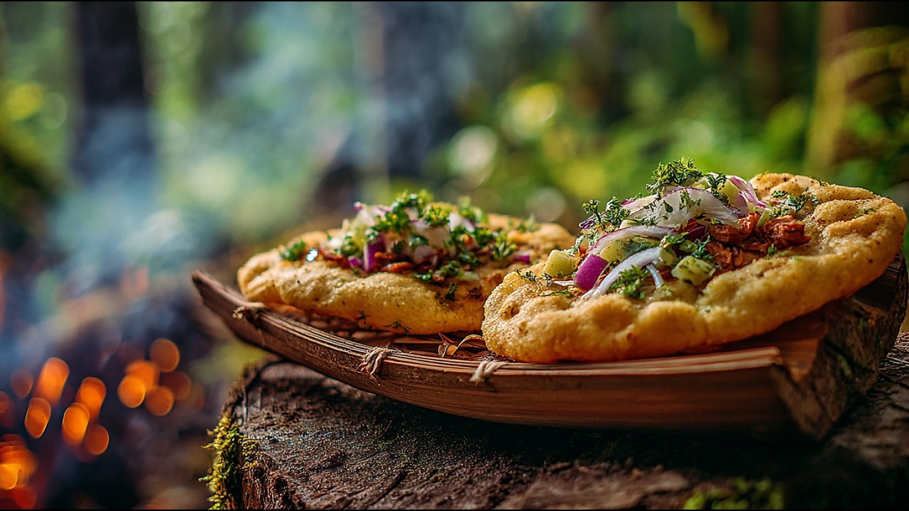 🥞 Epic frybread tacos 🍃 soft & crispy Native American bread recipe!