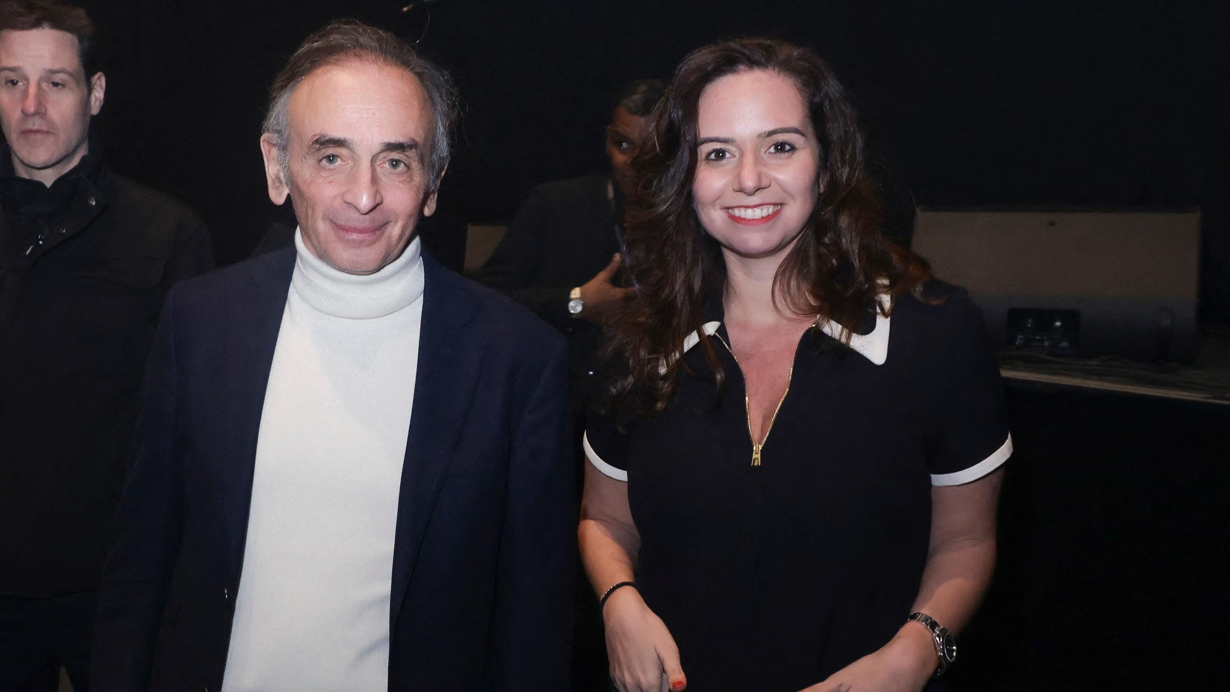 Éric Zemmour fier de sa compagne Sarah Knafo : ce baiser en public qui ...