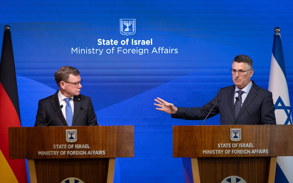 Sa’ar says Israel not seeking 'endless war' with Iran; German FM says ...