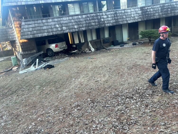 One person displaced after car crashes into Madison apartment complex