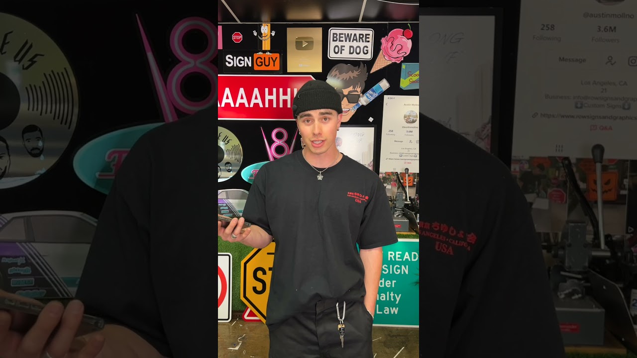 This is why I stopped making signs 😭