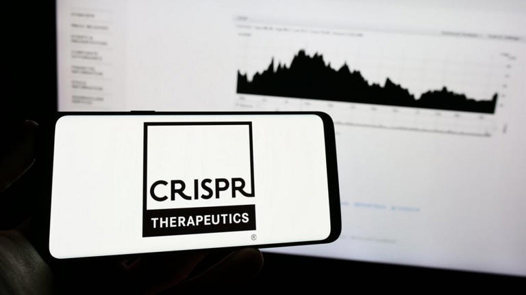 What's going on with CRISPR Therapeutics stock today?