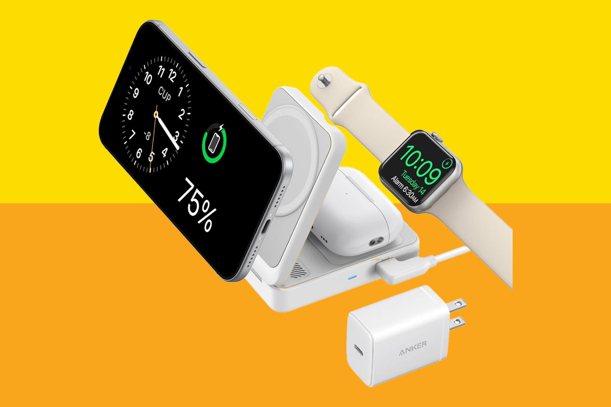 Cut the clutter (and the cost) with this 3-in-1 Anker iPhone charging ...