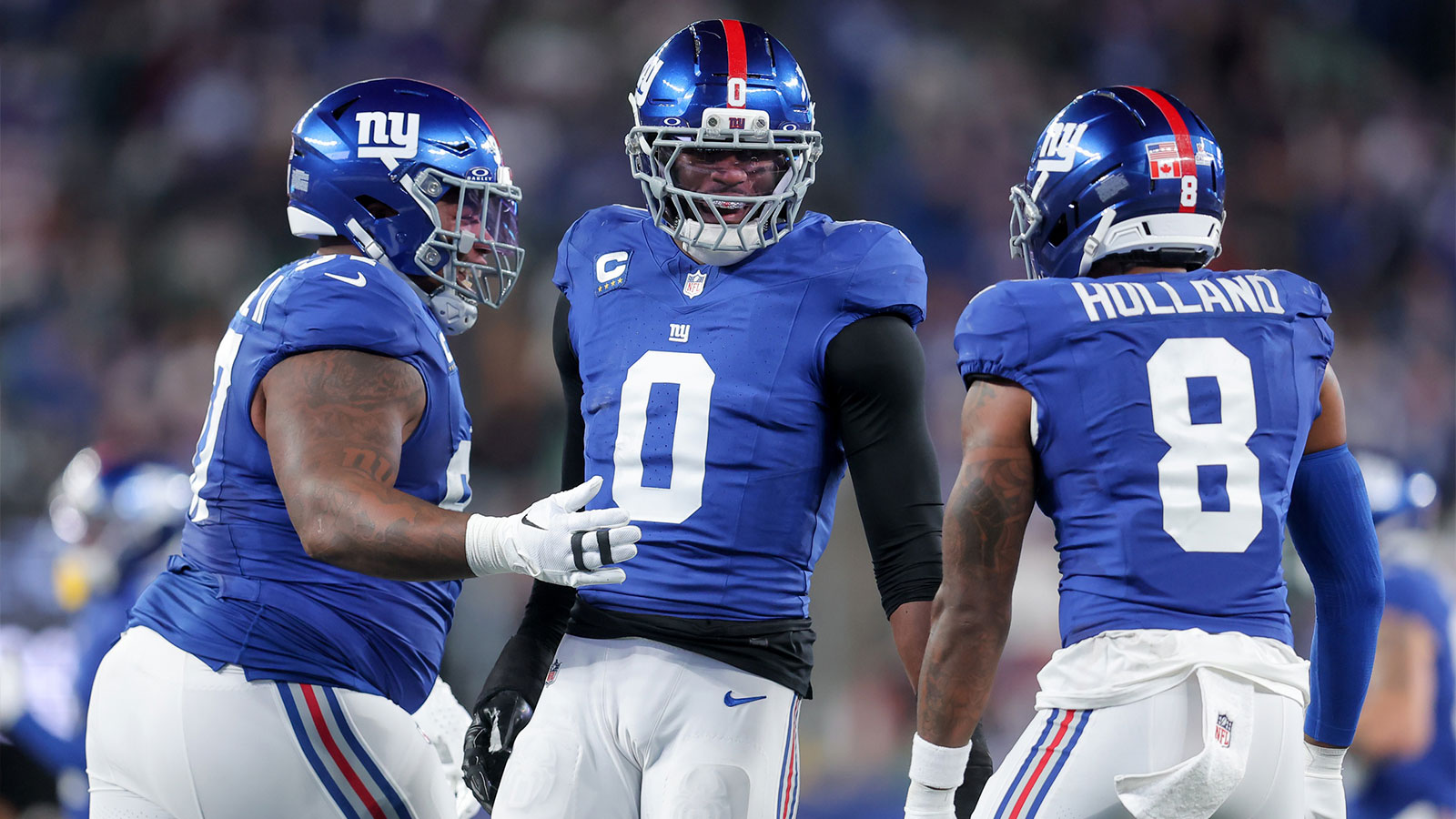 2 Giants players downgraded to out for Texans matchup