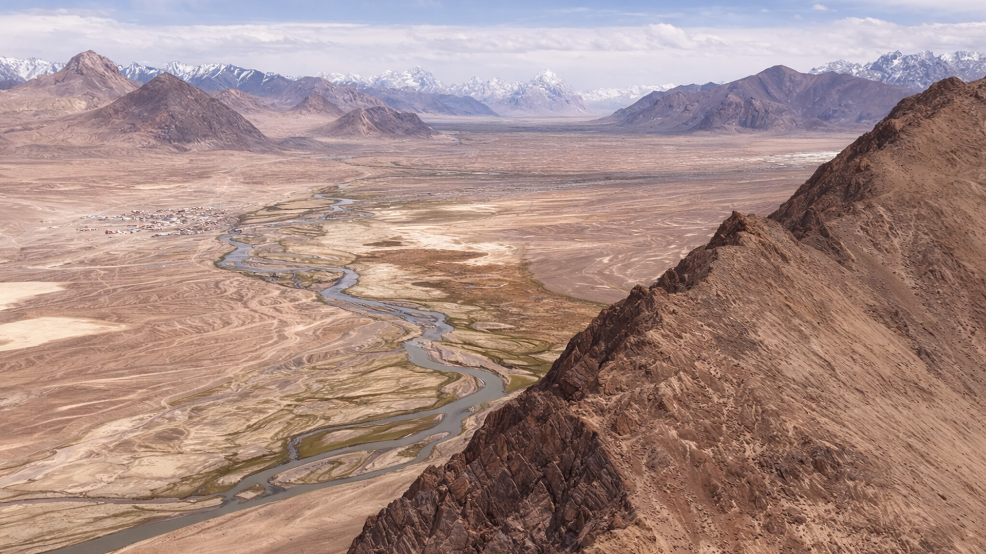 This river keeps the Pamir Valley alive