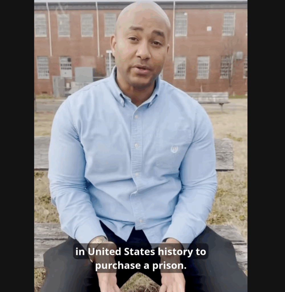 Former black inmate makes history as first ever in US to buy a prison ...