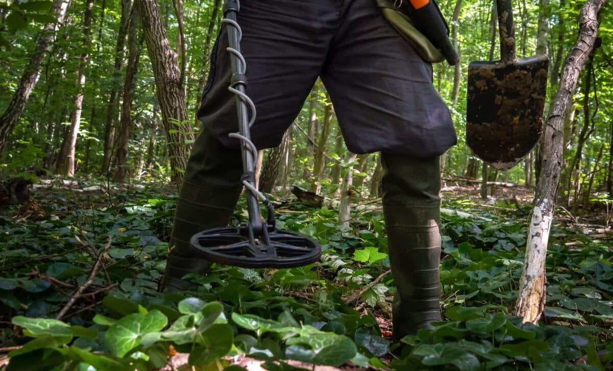 With just a metal detector and a map scribbled by his father, this man ...