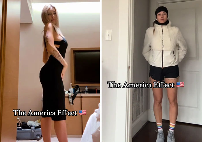29 Photos Showing Women Before And After Moving To The US