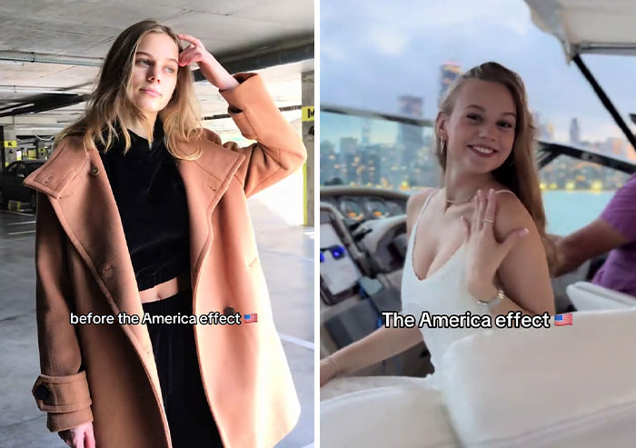 29 Photos Showing Women Before And After Moving To The US