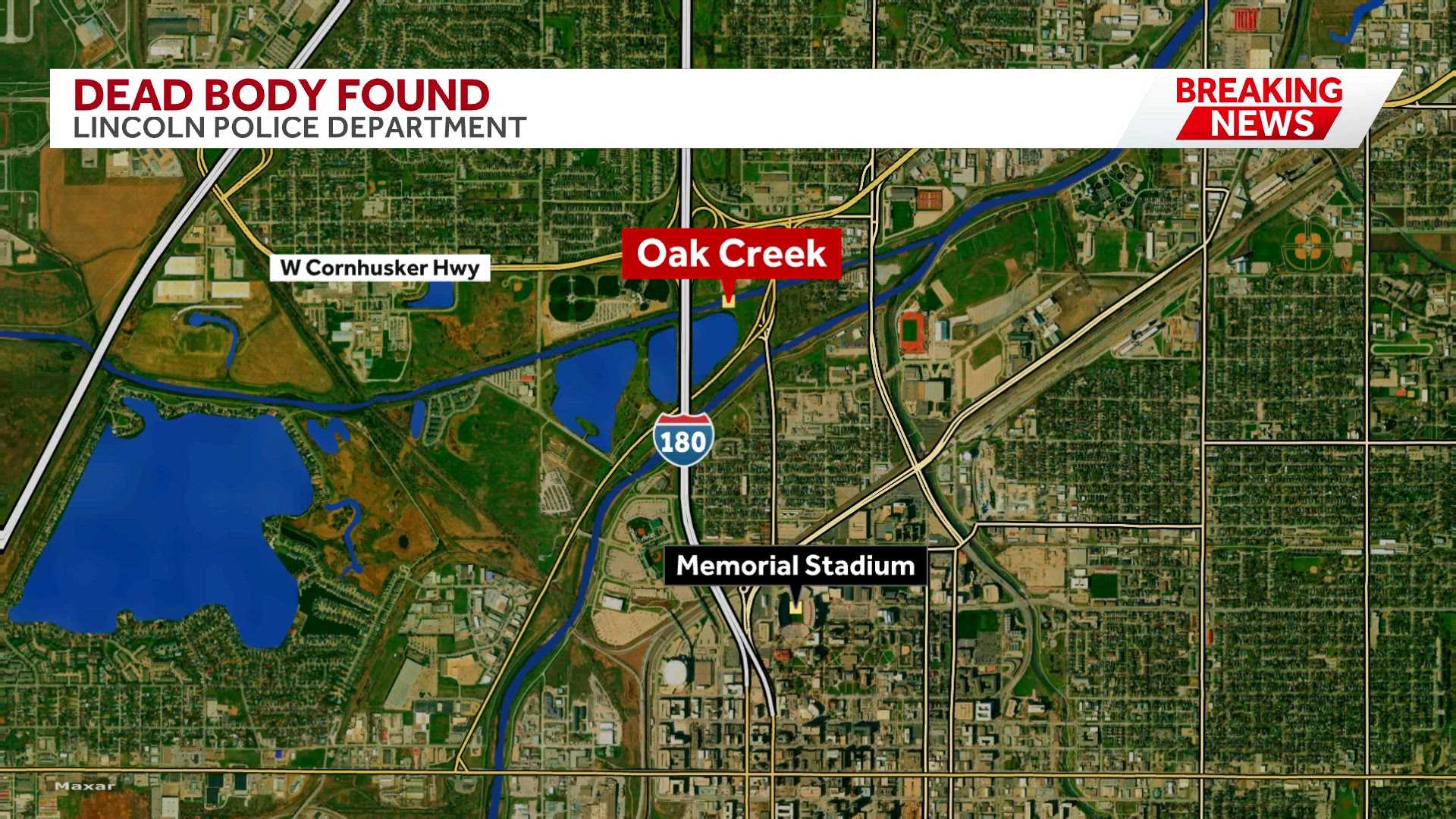 Lincoln police find body near Oak Creek