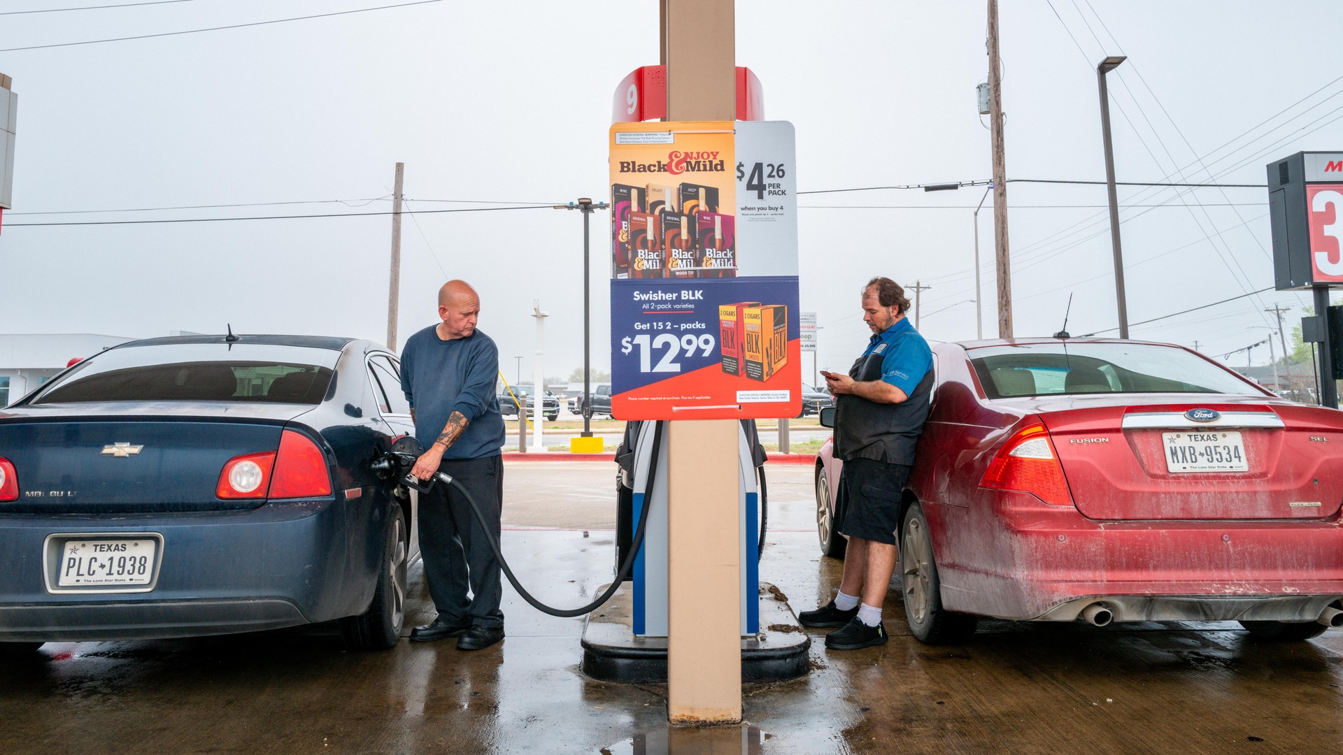 How today's gas prices compare to a 30-year history of inflation