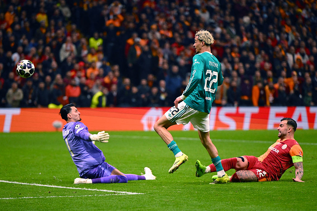 Liverpool fall at Galatasaray in first leg of Champions League last-16